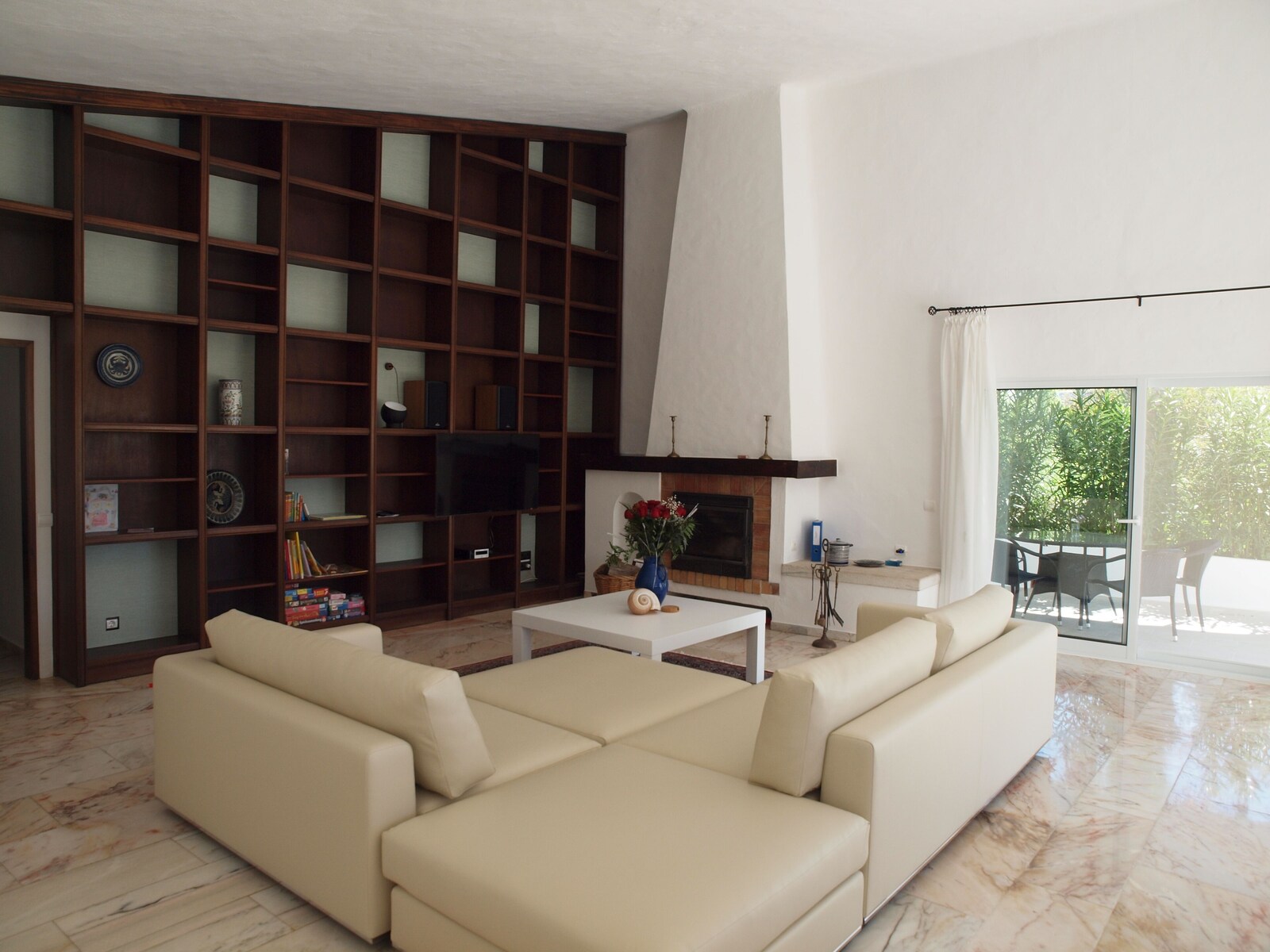 Großzügiges Wohnzimmer der Casa Corrida